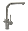 Кухонный смеситель с подключением фильтра Florentina Кристалл 333.33H.2123.900, нержавеющая сталь