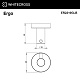 Крючок для полотенец WHITECROSS Ergo, брашированное золото, ER2210GLB - изображение 2