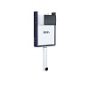 Бачок скрытого монтажа с клавишей слива Iddis Optima Home, OPH0MBCi32K