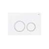 Клавиша смыва IDDIS Unifix, белая, UNI03WCi77