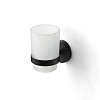 Стакан для зубных щеток Iddis Sena, черный матовый, SENSBG1i45