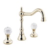 Смеситель для раковины Caprigo Boheme-Swarovski, бронза, 31-021-vot
