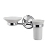 Мыльница Caprigo Romano, со стаканом, хром, 7012A-CRM