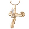 Смеситель для душа Caprigo Antique, золото, 04-011-oro