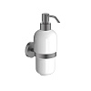 Дозатор для мыла Aquatek Бетта, оружейная сталь, AQ4605BGM