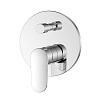 Смеситель для душа Aquatek Ника встраиваемый, хром, AQ1846CR