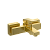 Смеситель для ванны VitrA Minimax Square, золото брашированное, A4352025EXP 