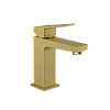 Смеситель для раковины VitrA Minimax Square, золото брашированное, A4372025EXP 