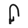 Смеситель для кухни VitrA Flow Soft, черный матовый, A4344536EXP