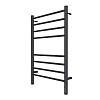Полотенцесушитель электрический TERMINUS Аврора П8 500х800 КС 9005 черный матовый 4670078527493