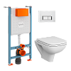 Инсталляция с унитазом Vitra S20 9004B003-7207, белый