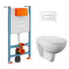 Инсталляция с унитазом Vitra Normus 9773B003-7207, белый