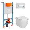 Инсталляция с унитазом Vitra Sanibelle 9878B003-7200, белый