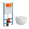 Инсталляция с унитазом Vitra Sento 9830B003-7211, белый