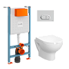Инсталляция с унитазом Vitra Zentrum 9012B003-7206, белый