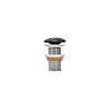 Донный клапан IDDIS Optima Home, черный матовый, OPHBM00i88