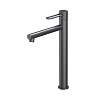 Смеситель для раковины IDDIS Duna высокий, графит матовый, DUNGM01i01
