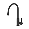 Смеситель для кухни IDDIS Kitchen 360, черный матовый, K36BLJ0i05