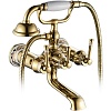 Смеситель для ванны Gerhans K20G, белый/золото, K13020G