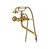 Смеситель с длинным изливом Gerhans K20G, белый/золото, K13120G