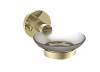 Мыльница CeramaLux ANTICA Series, золото, 61204-1