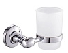 Стакан для ванной CeramaLux BIANCO Series, хром, 52002