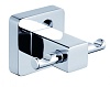 Крючок для полотенец CeramaLux QUADRO Series двойной, хром, 61901