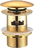 Донный клапан CeramaLux, золотой, RD011