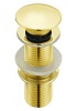 Донный клапан CeramaLux, золотой, RD012