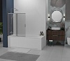 Шторка на ванну CeramaLux, 140 см, CL601
