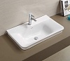 Раковина накладная CeramaLux, 81 см, 851-80