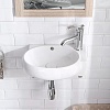Раковина подвесная CeramaLux, 43 см, 9100L