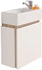 Тумба с раковиной AQUATON Эклипс, 45 см, 1A1728K1EK49L