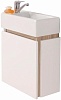 Тумба с раковиной AQUATON Эклипс, 45 см, 1A1728K1EK49R