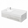Тумба с раковиной AQUATON Сакура, 100 см, 1A2349K1SKW80