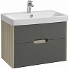 Тумба с раковиной AQUATON Оливия, 68 см, 1A2543K0OLUG0