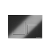 Кнопка слива Ceramicanova Balance, клавиши Square, вороненая сталь, CN12-002GG