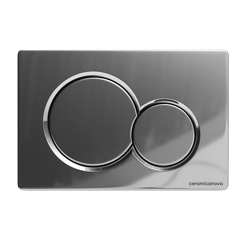 Кнопка слива Ceramicanova Balance, клавиши Sphere, хром, CN12-003CH