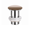 Донный клапан  Ceramicanova 7 см, капучино матовый, CN2000MC