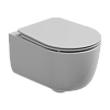 Чаша подвесного унитаза GSG Ceramic Design Hit!, белый глянцевый, RUHIWCSOEC000FI