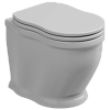 Чаша напольного унитаза GSG Ceramic Design Time, белый глянцевый, RUTIWC01000FI