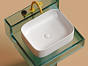 Раковина накладная  Ceramicanova Element, 505 см, CN6052MW