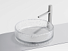 Раковина накладная  Ceramicanova Cristal, 36 см, CN6062