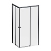 Душевой угол AM.PM X-Joy, 100 см, W94G-403-10080-BT