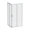 Душевой угол AM.PM Gem, 100 см, W90G-403-100280-MT