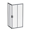 Душевой угол AM.PM Gem, 100 см, W90G-403-100280-BT