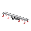 Душевой трап AM.PM PrimeFlow, 70 см, W02SC-U11-070-04SB