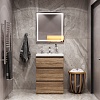 Комплект мебели для ванной AM.PM Gem S, 65 см, BK91GC