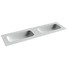 Раковина мебельная Ceramicanova GRACE, 161 см, CN7023wx