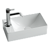 Раковина подвесная Ceramicanova ELEMENT, 38 см, CN5008